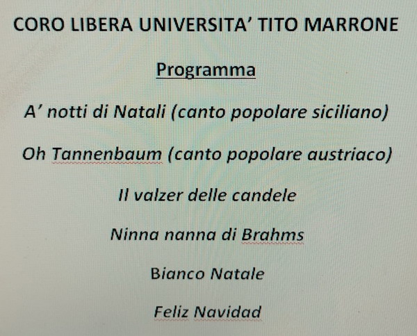 Immagine riferita a: Natale 2023 - Concerto e conviviale